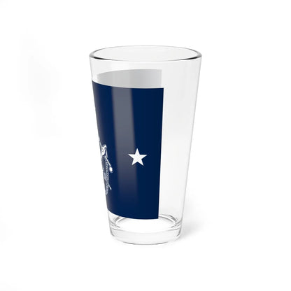 Flag of the United States Surgeon General v1 (United States) Pint Glass 16oz - Go Mug Yourself