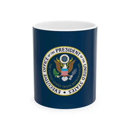 Flag of the United States Trade Representative (United States) White Coffee Mug 11oz - Go Mug Yourself