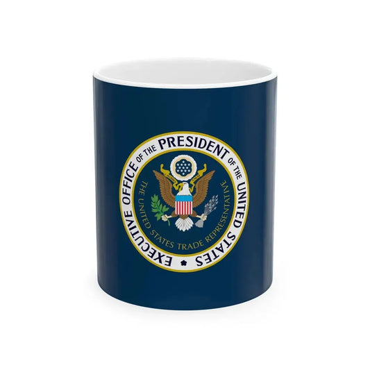 Flag of the United States Trade Representative (United States) White Coffee Mug 11oz - Go Mug Yourself