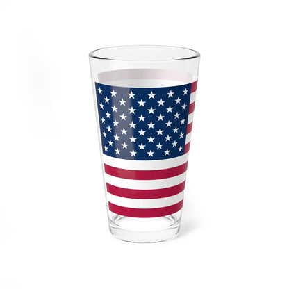 Flag of the United States (United States) Pint Glass 16oz - Go Mug Yourself