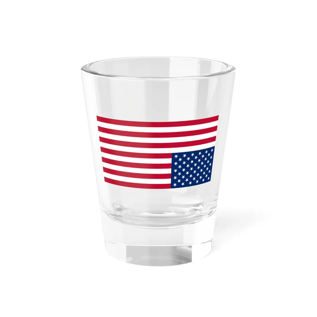 Flag of the United States upside down (United States) Shot Glass 1.5oz 1.5oz - Go Mug Yourself