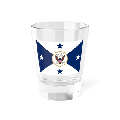 Flag of the United States Vice Chief of Naval Operations (United States) Shot Glass 1.5oz 1.5oz - Go Mug Yourself