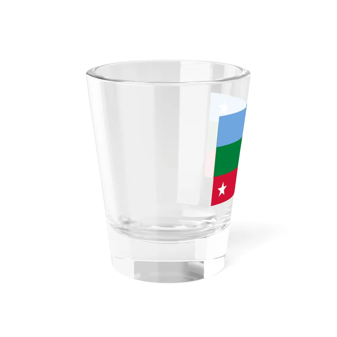 Flag of the United Suvadive Republic (Maldives) Shot Glass 1.5oz - Go Mug Yourself