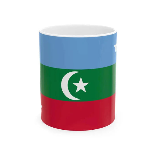 Flag of the United Suvadive Republic (Maldives) White Coffee Mug 11oz - Go Mug Yourself