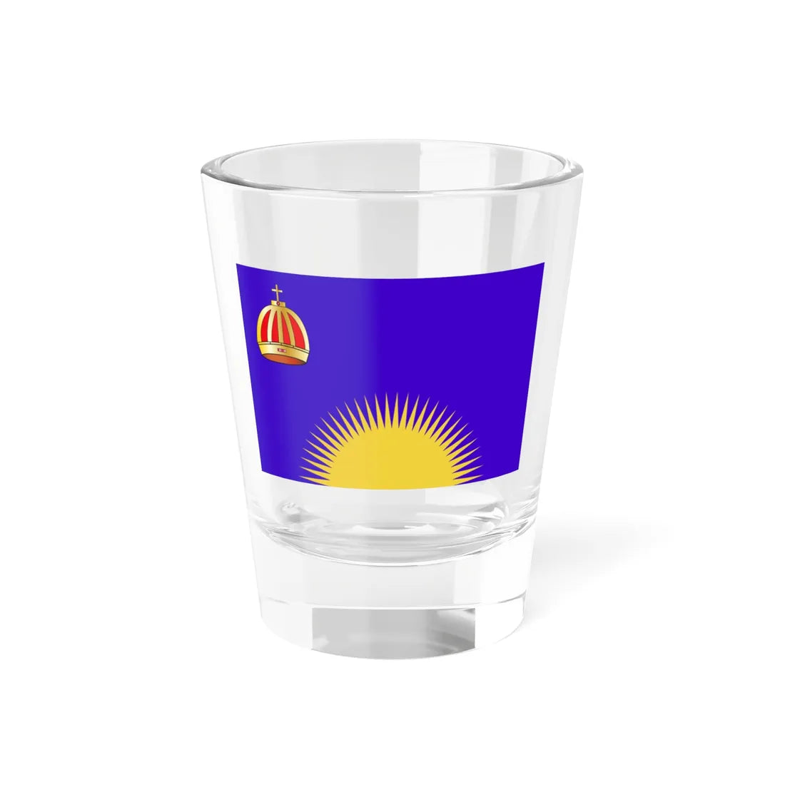 Flag of the United Tribes of Fiji 1867-1869 (Fiji) Shot Glass 1.5oz 1.5oz - Go Mug Yourself