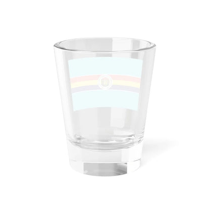 Flag of the University of Bucharest 1973 (Oman) Shot Glass 1.5oz - Go Mug Yourself