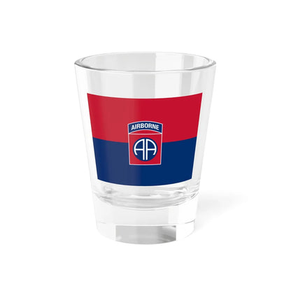 Flag of the U.S. Army 82nd Airborne Division (United States) Shot Glass 1.5oz 1.5oz - Go Mug Yourself