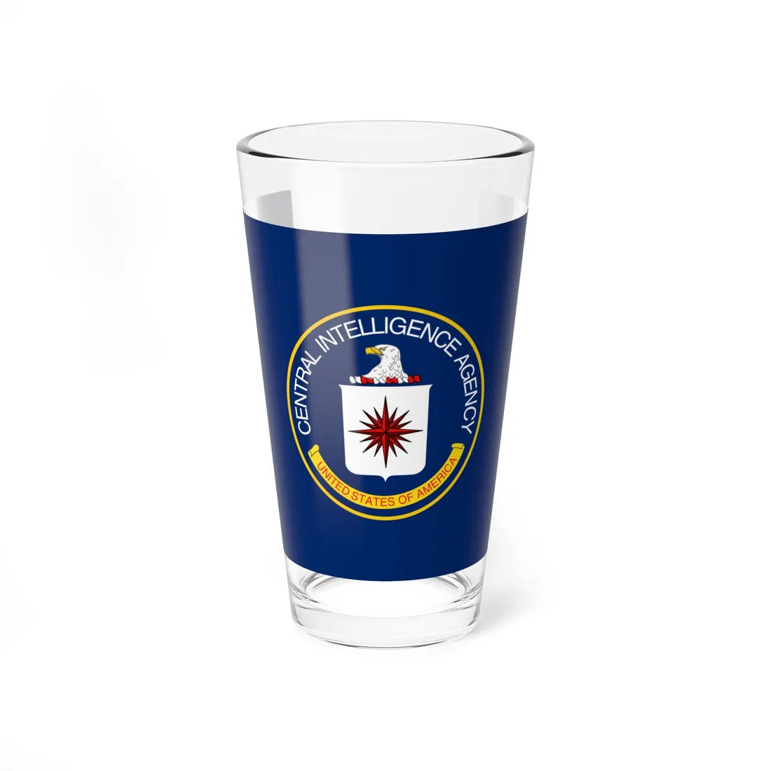 Flag of the U.S. Central Intelligence Agency (United States) Pint Glass 16oz 16oz - Go Mug Yourself