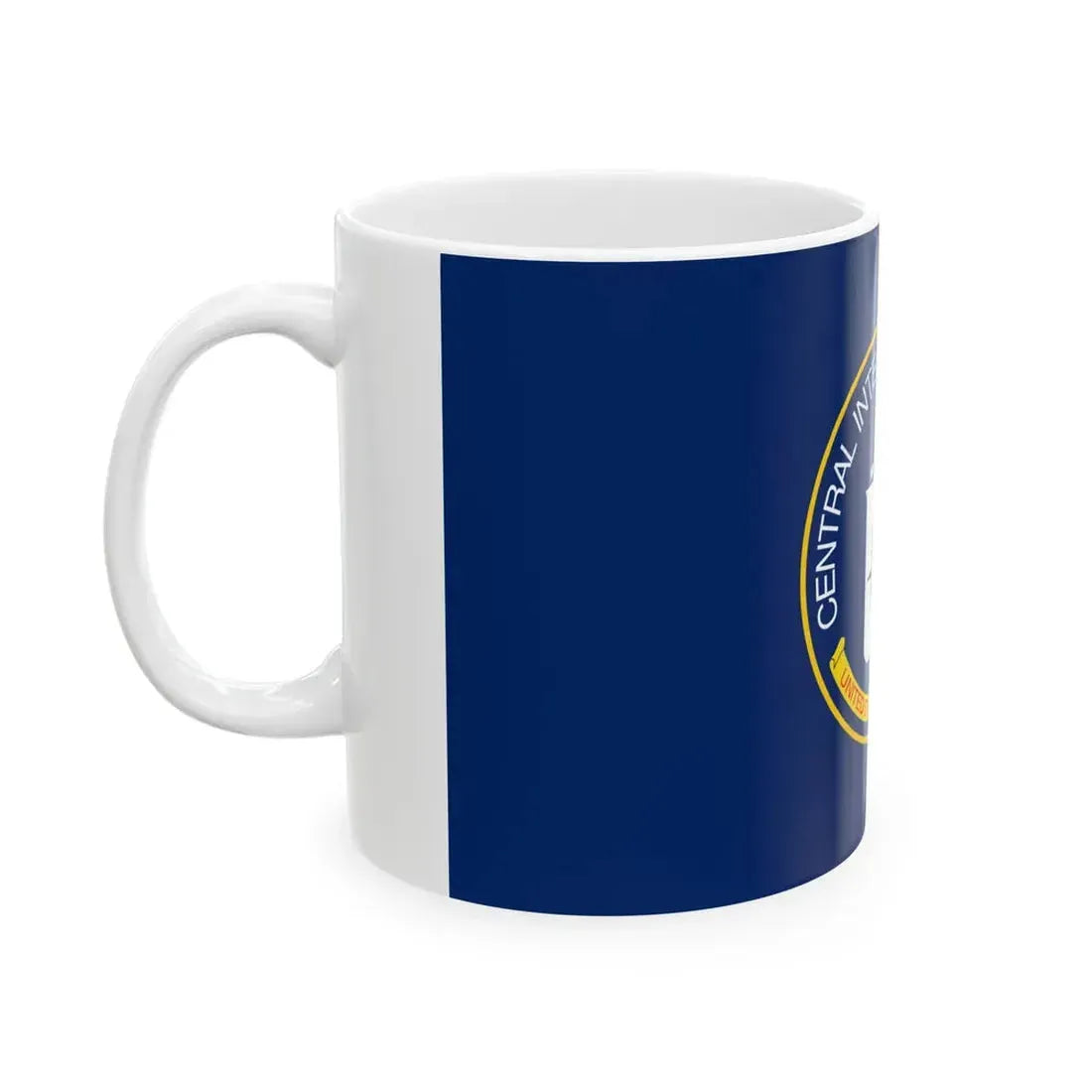 Flag of the U.S. Central Intelligence Agency (United States) White Coffee Mug - Go Mug Yourself