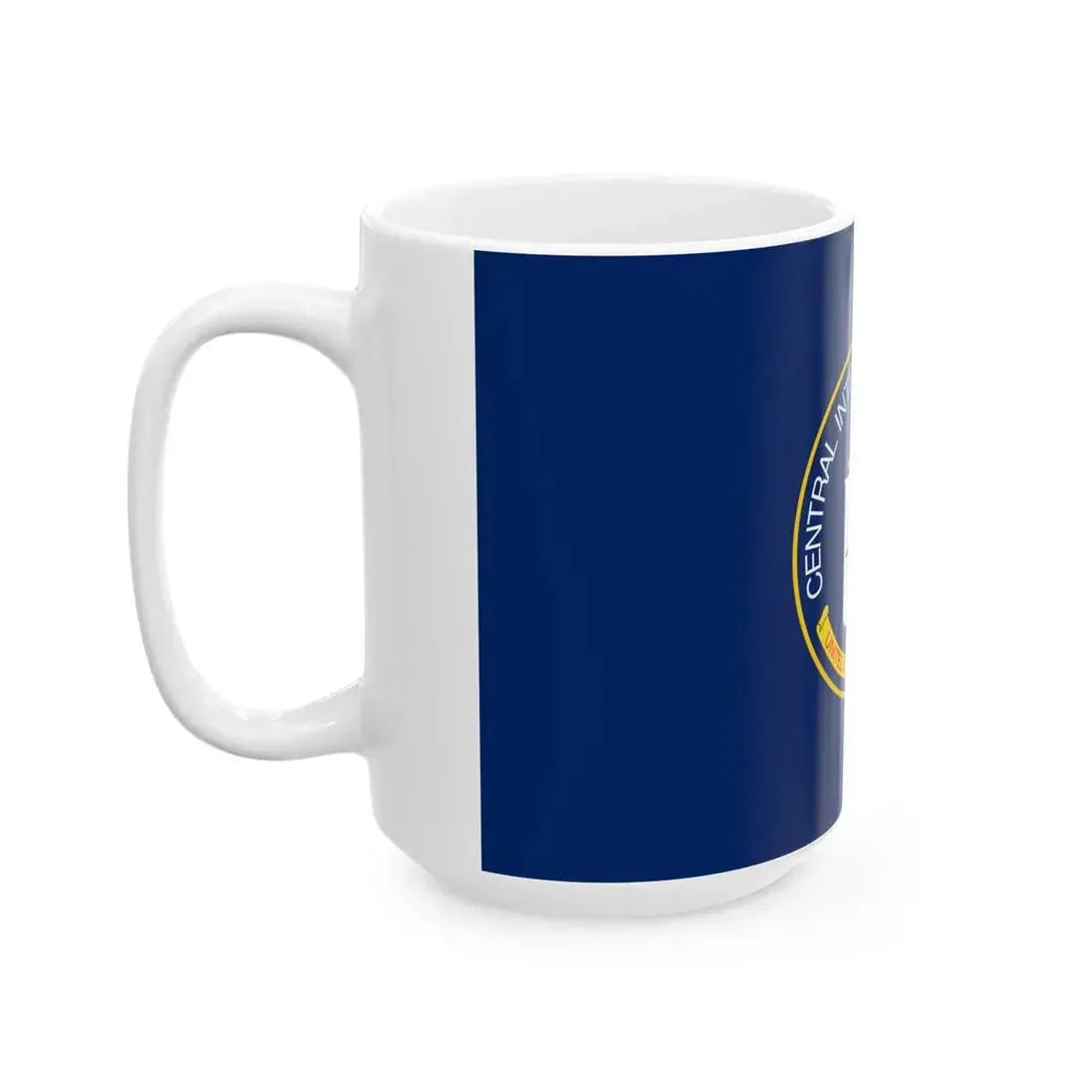 Flag of the U.S. Central Intelligence Agency (United States) White Coffee Mug - Go Mug Yourself