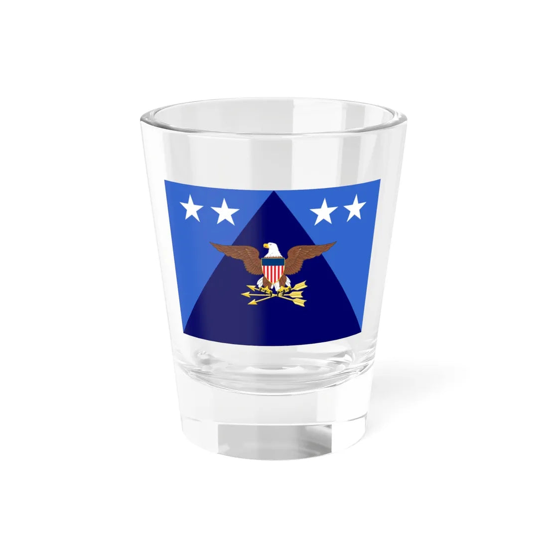 Flag of the U.S. Under Secretary of Defense (United States) Shot Glass 1.5oz 1.5oz - Go Mug Yourself