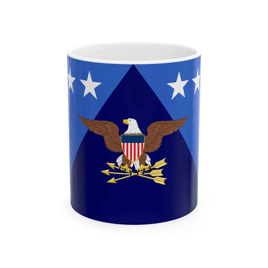 Flag of the U.S. Under Secretary of Defense (United States) White Coffee Mug 11oz - Go Mug Yourself