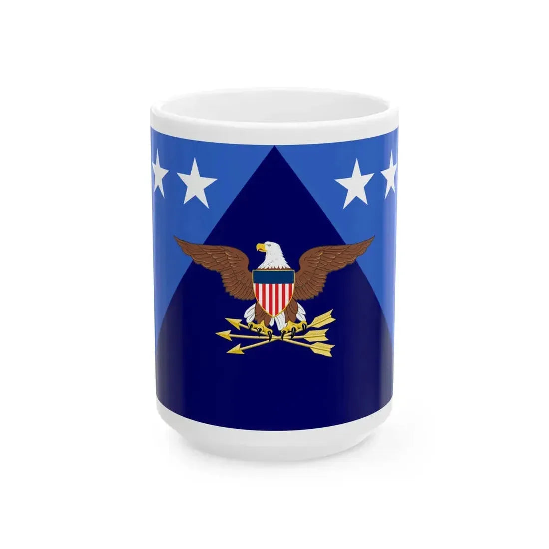 Flag of the U.S. Under Secretary of Defense (United States) White Coffee Mug 15oz - Go Mug Yourself