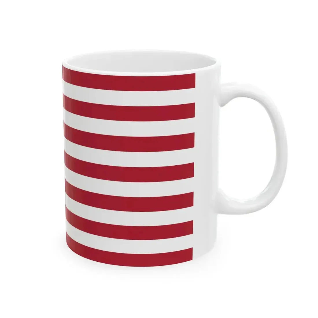 Flag of the U.S. (United States) White Coffee Mug - Go Mug Yourself