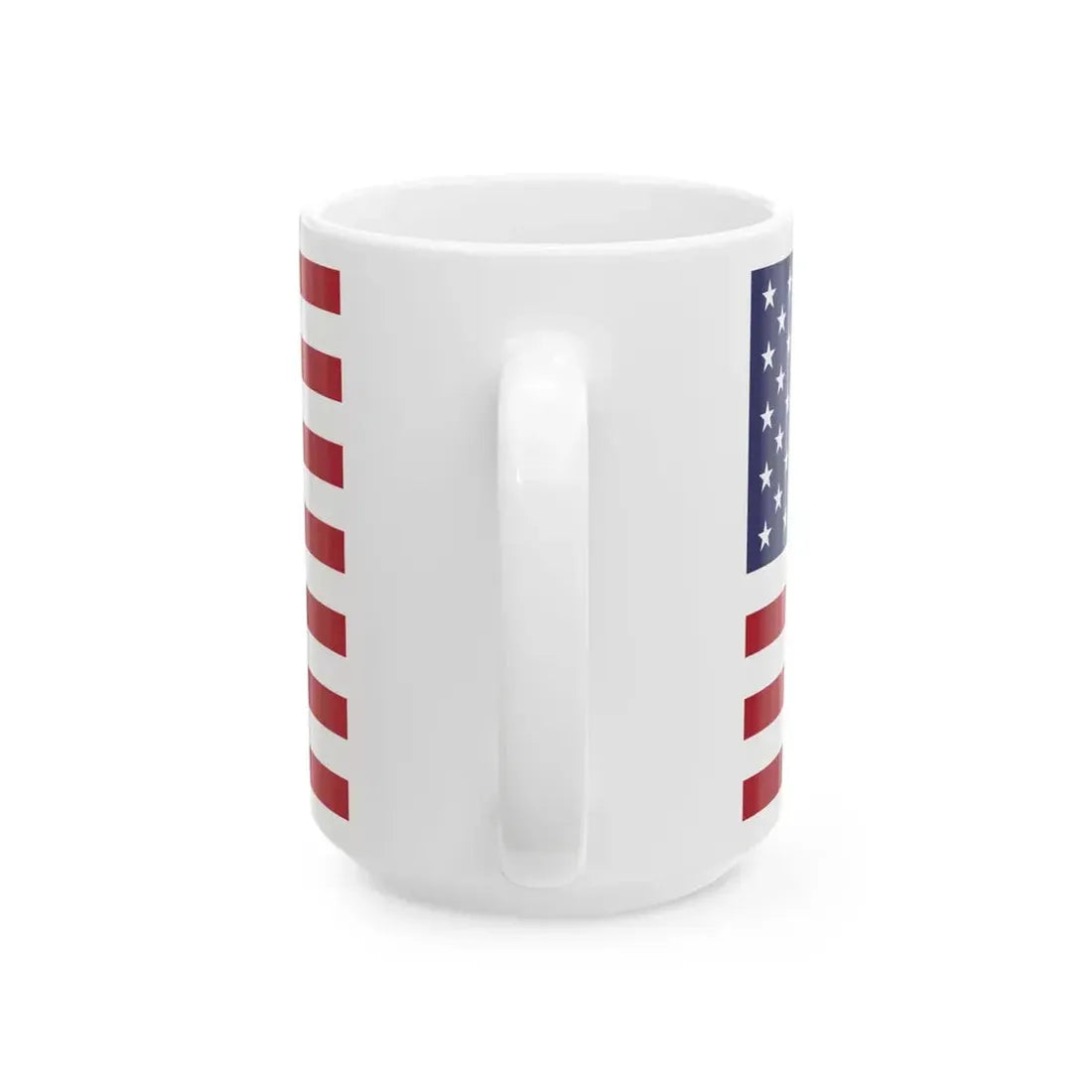 Flag of the U.S. (United States) White Coffee Mug - Go Mug Yourself