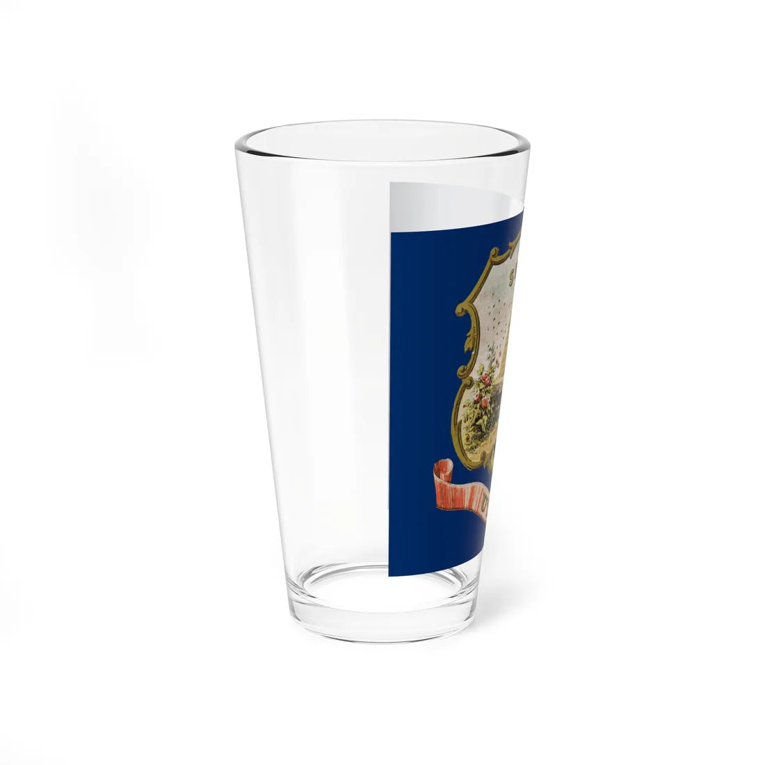 Flag of the Utah Territory (United States) Pint Glass 16oz - Go Mug Yourself