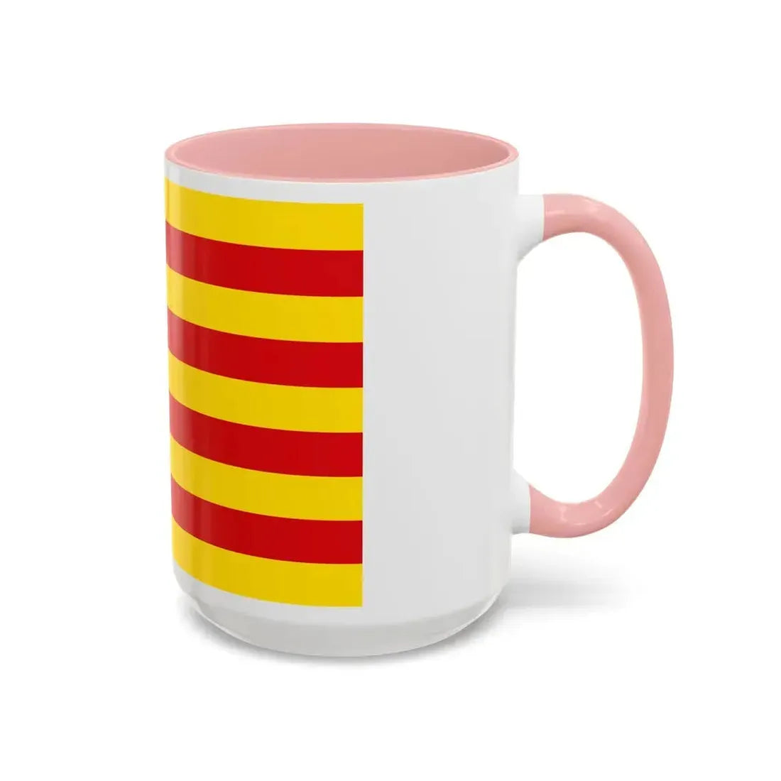 Flag of the Valencia Spain - Accent Coffee Mug - Go Mug Yourself
