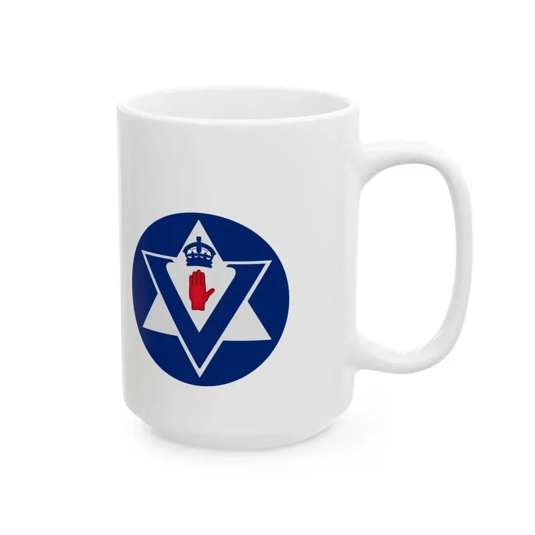 Flag of the Vanguard Unionist Progressive Party (Ireland) White Coffee Mug - Go Mug Yourself
