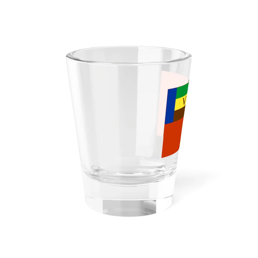 Flag of the Venda Defence Force (South Africa) Shot Glass 1.5oz - Go Mug Yourself