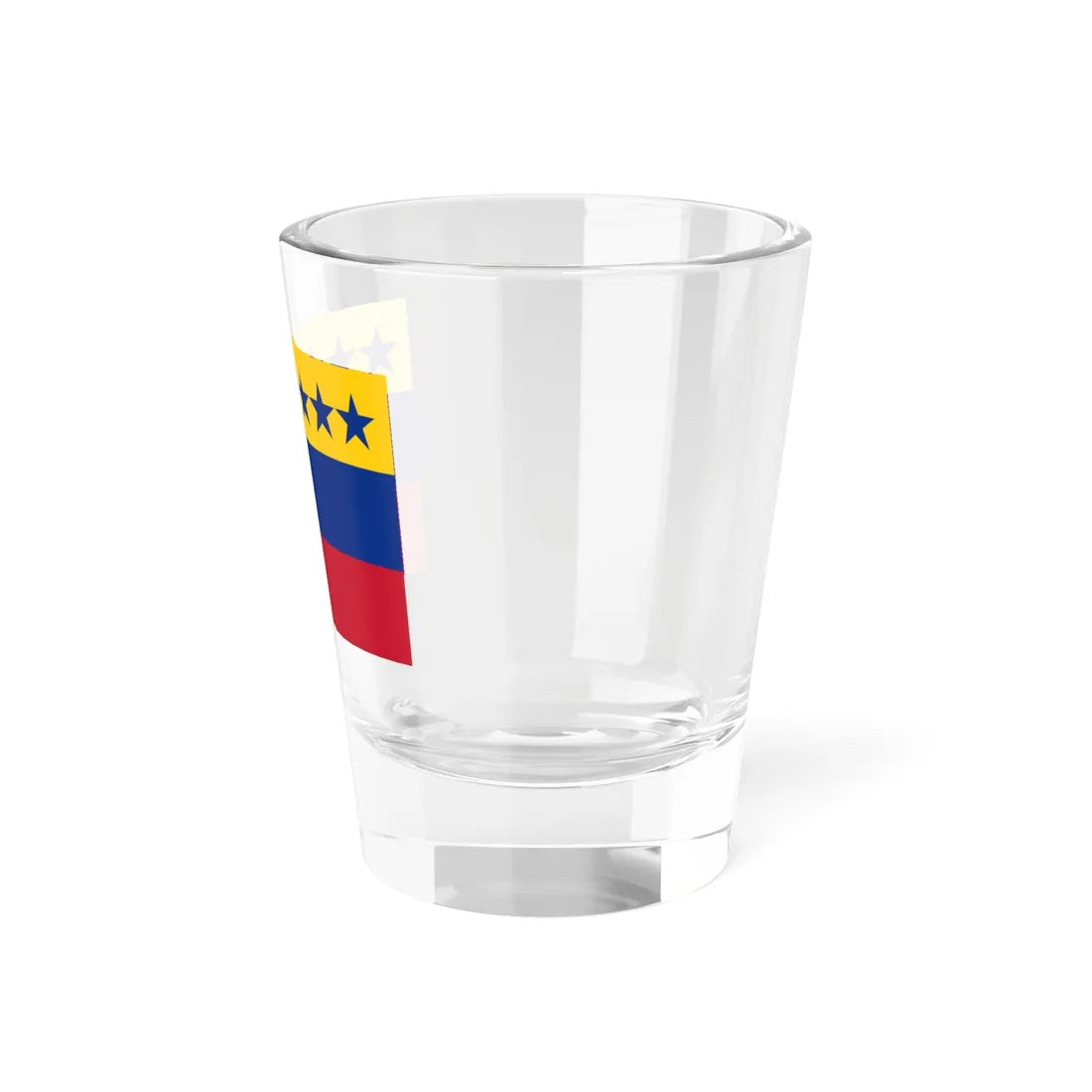 Flag of the Venezuelan Federation Coro 1859 (Venezuela) Shot Glass 1.5oz - Go Mug Yourself