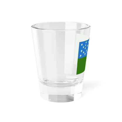 Flag of the Vermont Republic (United States) Shot Glass 1.5oz - Go Mug Yourself