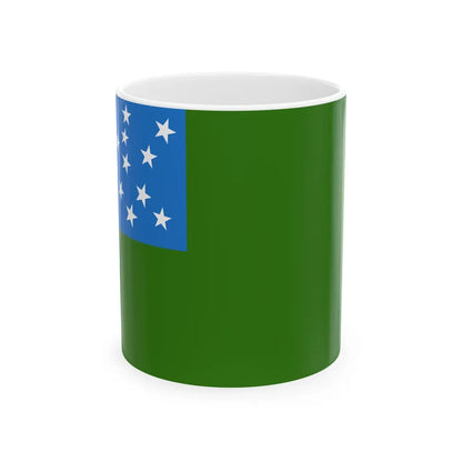 Flag of the Vermont Republic (United States) White Coffee Mug 11oz - Go Mug Yourself