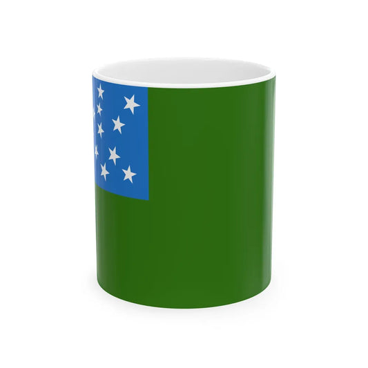 Flag of the Vermont Republic (United States) White Coffee Mug 11oz - Go Mug Yourself