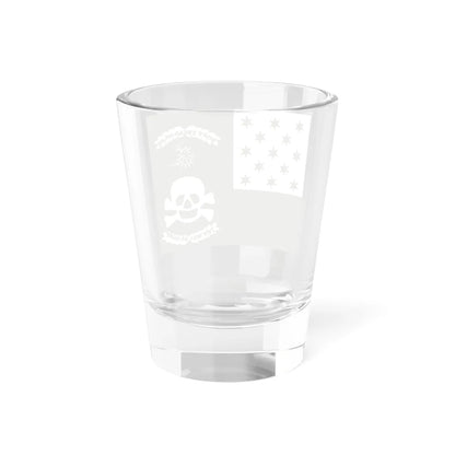 Flag of The Veteran Exempts of Battle of Plattsburgh (United States) Shot Glass 1.5oz - Go Mug Yourself