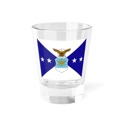 Flag of the Vice Chief of Staff of the Air Force (United States) Shot Glass 1.5oz 1.5oz - Go Mug Yourself