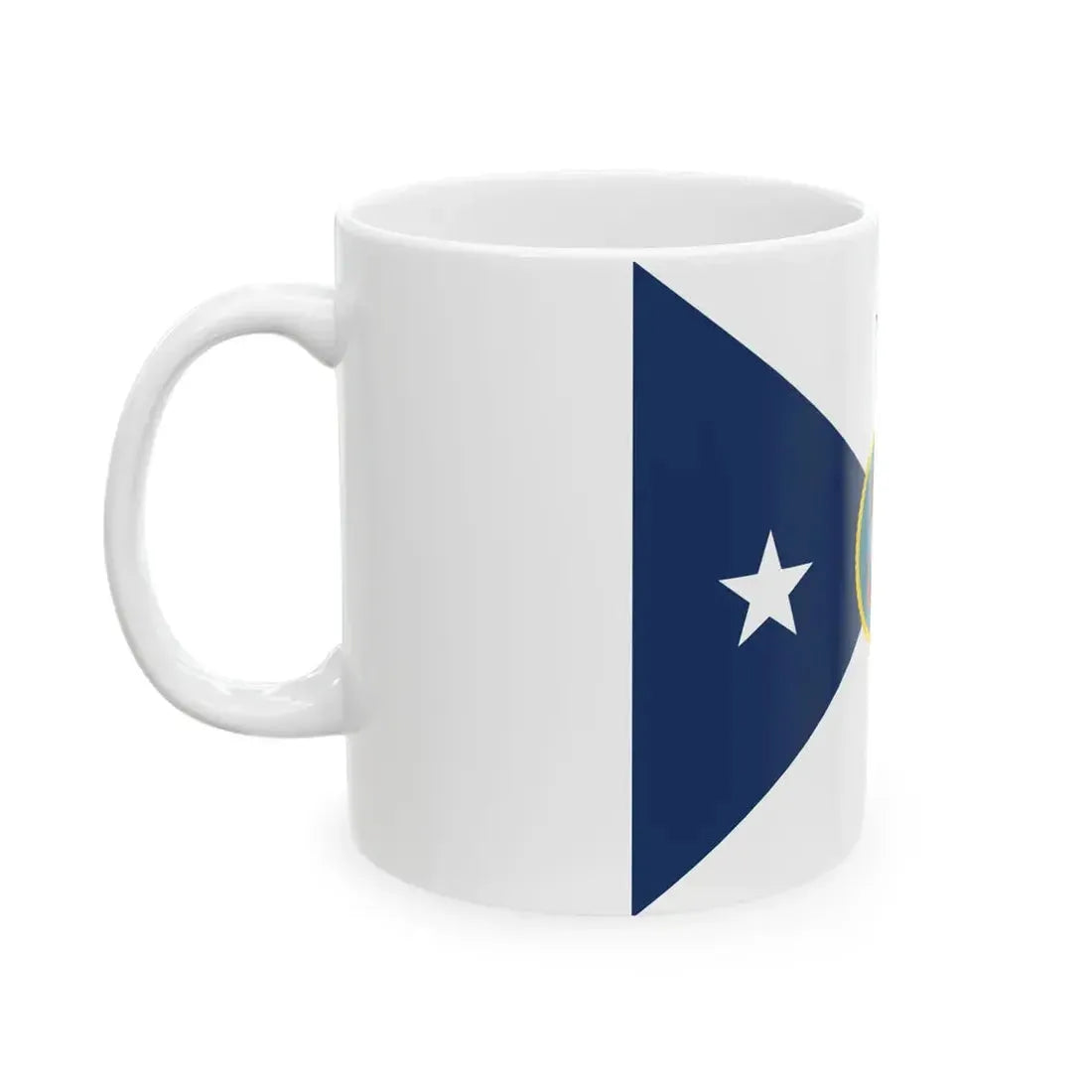 Flag of the Vice Commandant of the United States Coast Guard (United States) White Coffee Mug - Go Mug Yourself