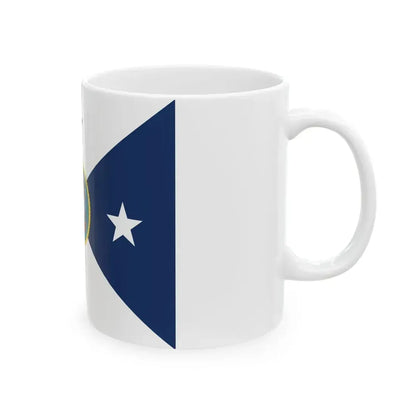 Flag of the Vice Commandant of the United States Coast Guard (United States) White Coffee Mug - Go Mug Yourself