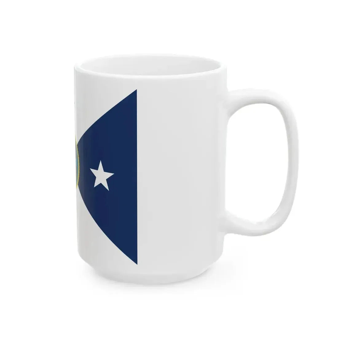 Flag of the Vice Commandant of the United States Coast Guard (United States) White Coffee Mug - Go Mug Yourself