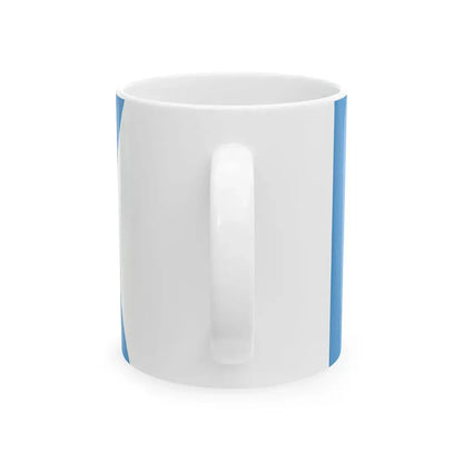 Flag of the Vice-President of Guatemala (Guatemala) White Coffee Mug - Go Mug Yourself