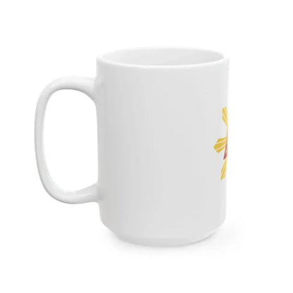 Flag of the Vice President of the Republic of the Philippines (Philippines) White Coffee Mug - Go Mug Yourself