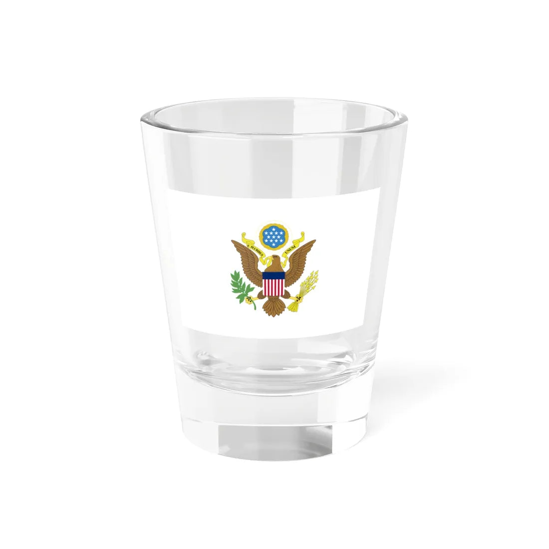 Flag of the Vice President of the United States 1915 unofficial (United States) Shot Glass 1.5oz 1.5oz - Go Mug Yourself