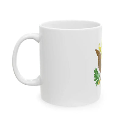 Flag of the Vice President of the United States 1915 unofficial (United States) White Coffee Mug - Go Mug Yourself