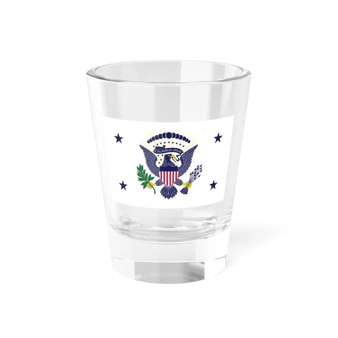 Flag of the Vice President of the United States 1936-1948 (United States) Shot Glass 1.5oz 1.5oz - Go Mug Yourself