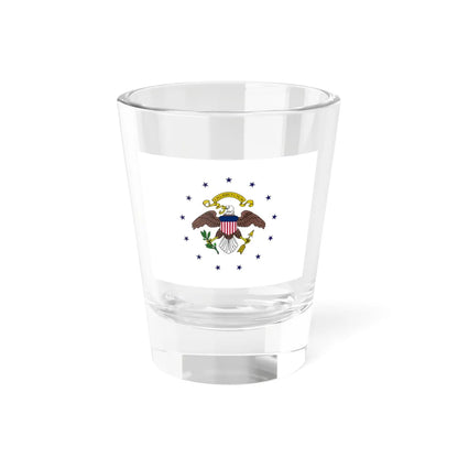 Flag of the Vice President of the United States 1948-1975 (United States) Shot Glass 1.5oz 1.5oz - Go Mug Yourself