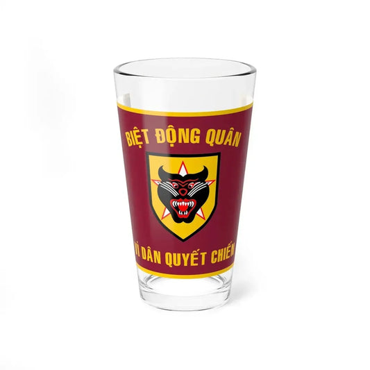 Flag of the Vietnamese Rangers (Vietnam) Pint Glass 16oz 16oz - Go Mug Yourself