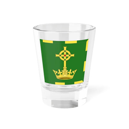 Flag of the Wales Herald Extraordinary (United Kingdom) Shot Glass 1.5oz 1.5oz - Go Mug Yourself