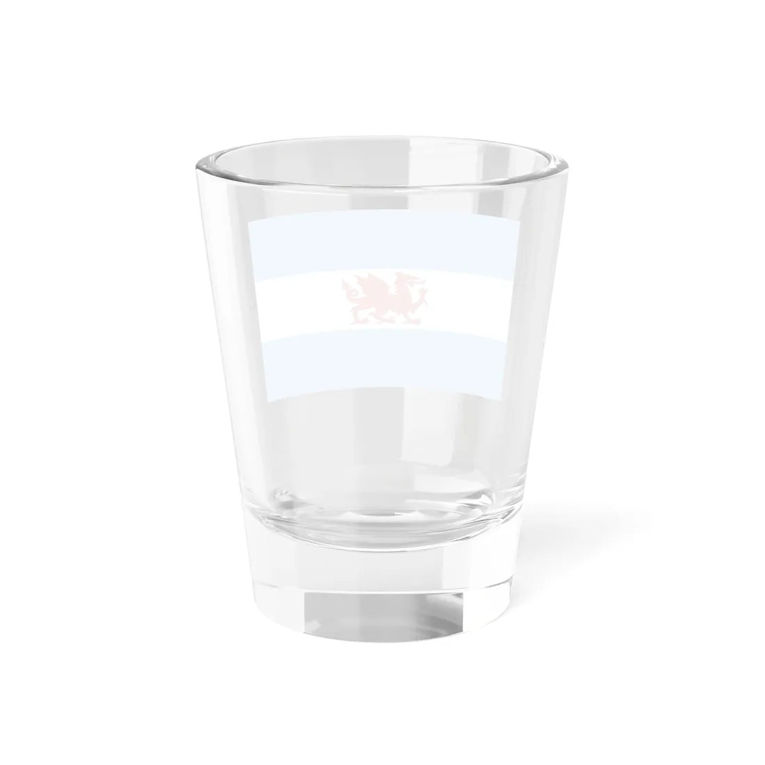 Flag of the Welsh colony in Patagonia (Argentina) Shot Glass 1.5oz - Go Mug Yourself