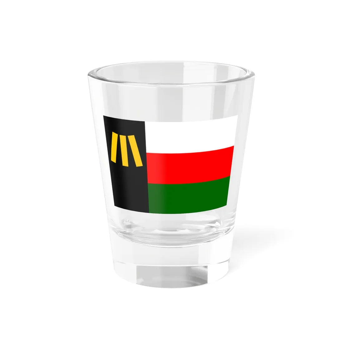 Flag of the Welsh Patriotic Front (United Kingdom) Shot Glass 1.5oz 1.5oz - Go Mug Yourself