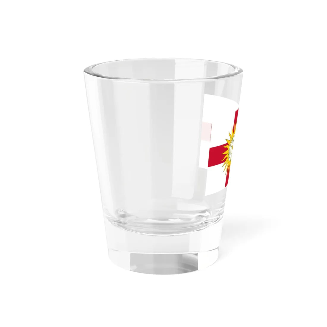 Flag of the West Riding of Yorkshire (England) Shot Glass 1.5oz - Go Mug Yourself