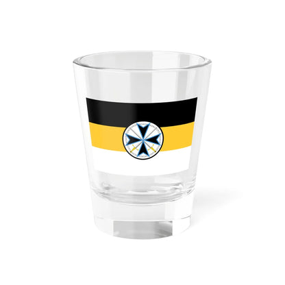 Flag of the West Russian Volunteer Army (Russia) Shot Glass 1.5oz 1.5oz - Go Mug Yourself