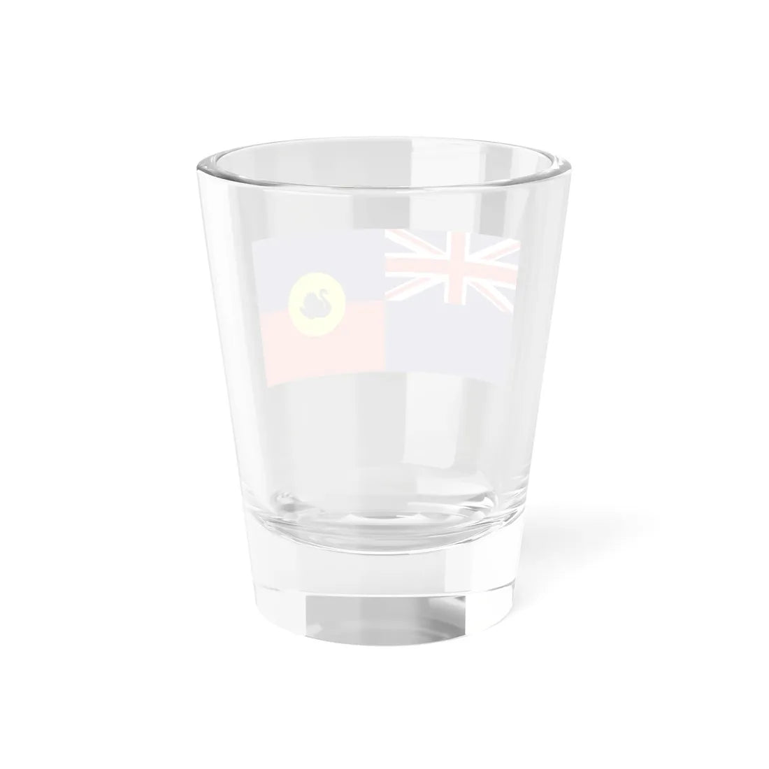 Flag of the Western Australia Fire and Rescue Service (Australia) Shot Glass 1.5oz - Go Mug Yourself