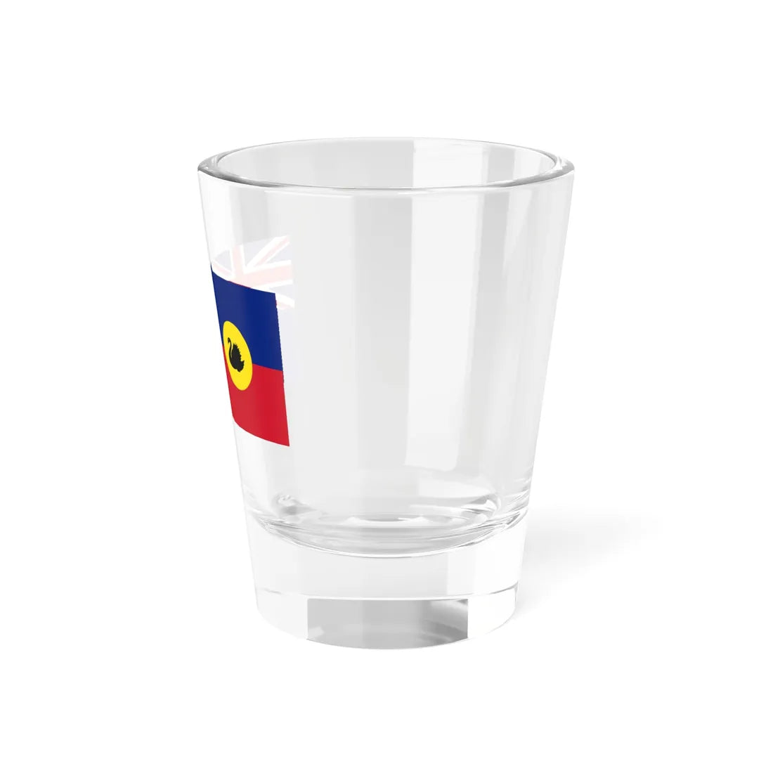 Flag of the Western Australia Fire and Rescue Service (Australia) Shot Glass 1.5oz - Go Mug Yourself