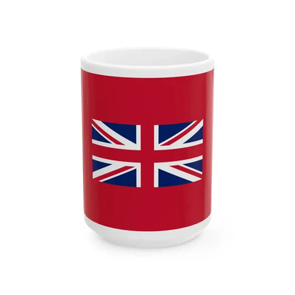 Flag of the Witu Protectorate 1893-1920 Variant 1 (Kenya) White Coffee Mug 15oz - Go Mug Yourself