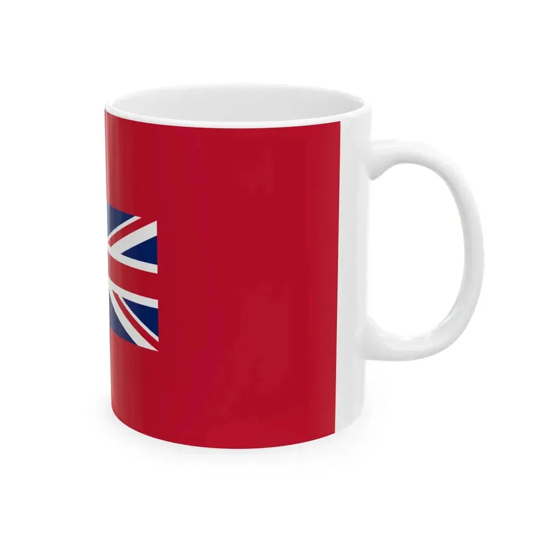 Flag of the Witu Protectorate 1893-1920 Variant 1 (Kenya) White Coffee Mug - Go Mug Yourself