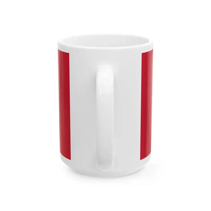 Flag of the Witu Protectorate 1893-1920 Variant 1 (Kenya) White Coffee Mug - Go Mug Yourself