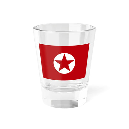 Flag of the Workers Party of South Korea (Korea) Shot Glass 1.5oz 1.5oz - Go Mug Yourself